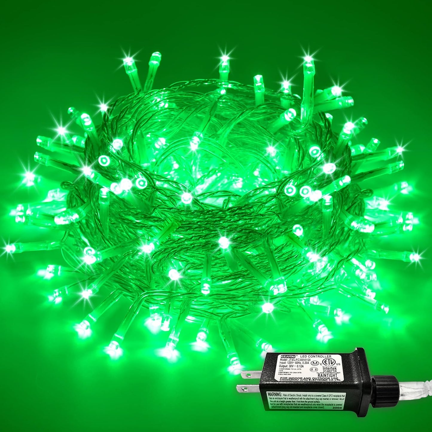 200 LED String Lights Indoor Outdoor Clear Wire. Connectable Warm White Christmas String Lights for Bedroom. 66 Ft Twinkle Fairy String Lights Plug in for Home Wedding Tree Yard Patio Spring