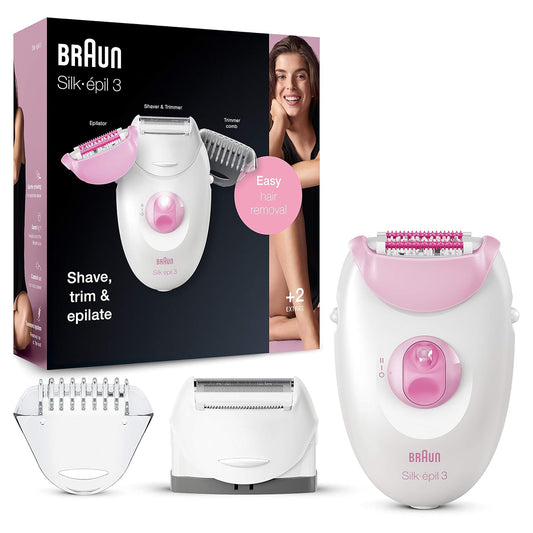 Epilator Silk-epil 3 3-270. Hair Removal Device. Epilator for Women. Shaver & Trimmer. Hair Removal