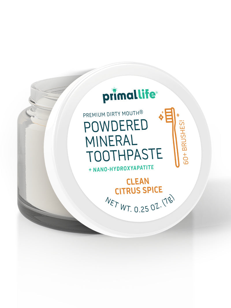 Toothpowder /  Powdered Mineral Toothpaste
