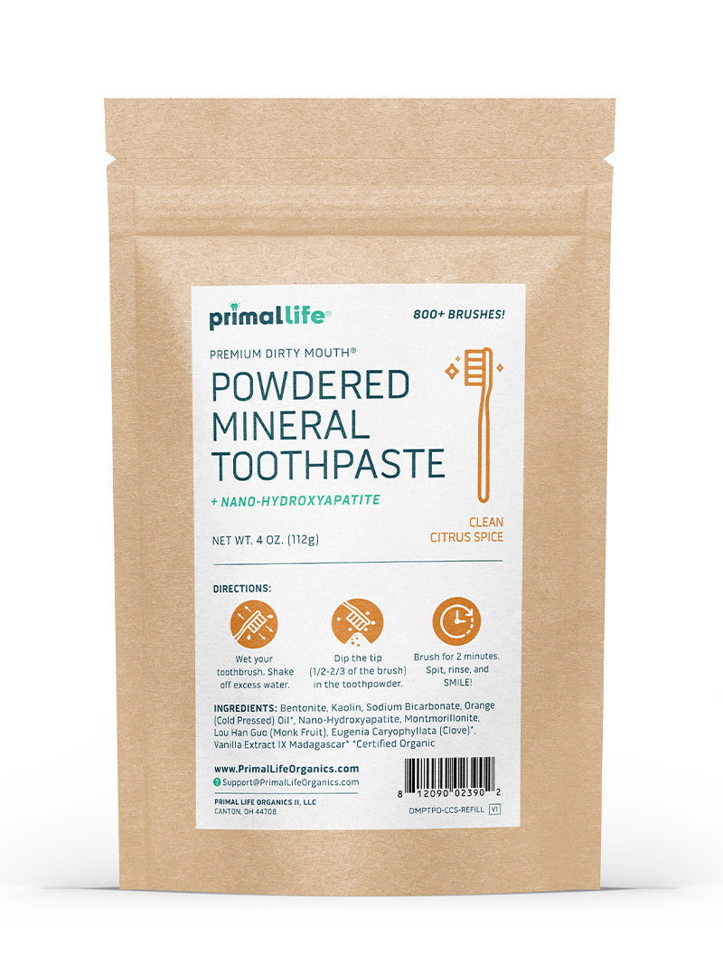 Toothpowder /  Powdered Mineral Toothpaste