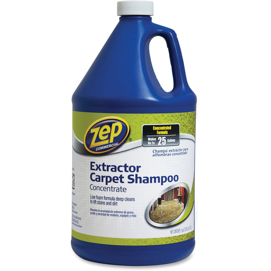 Zep Commercial, ZPE1041690, Extractor Carpet Shampoo Concentrate, 1 Each, Blue