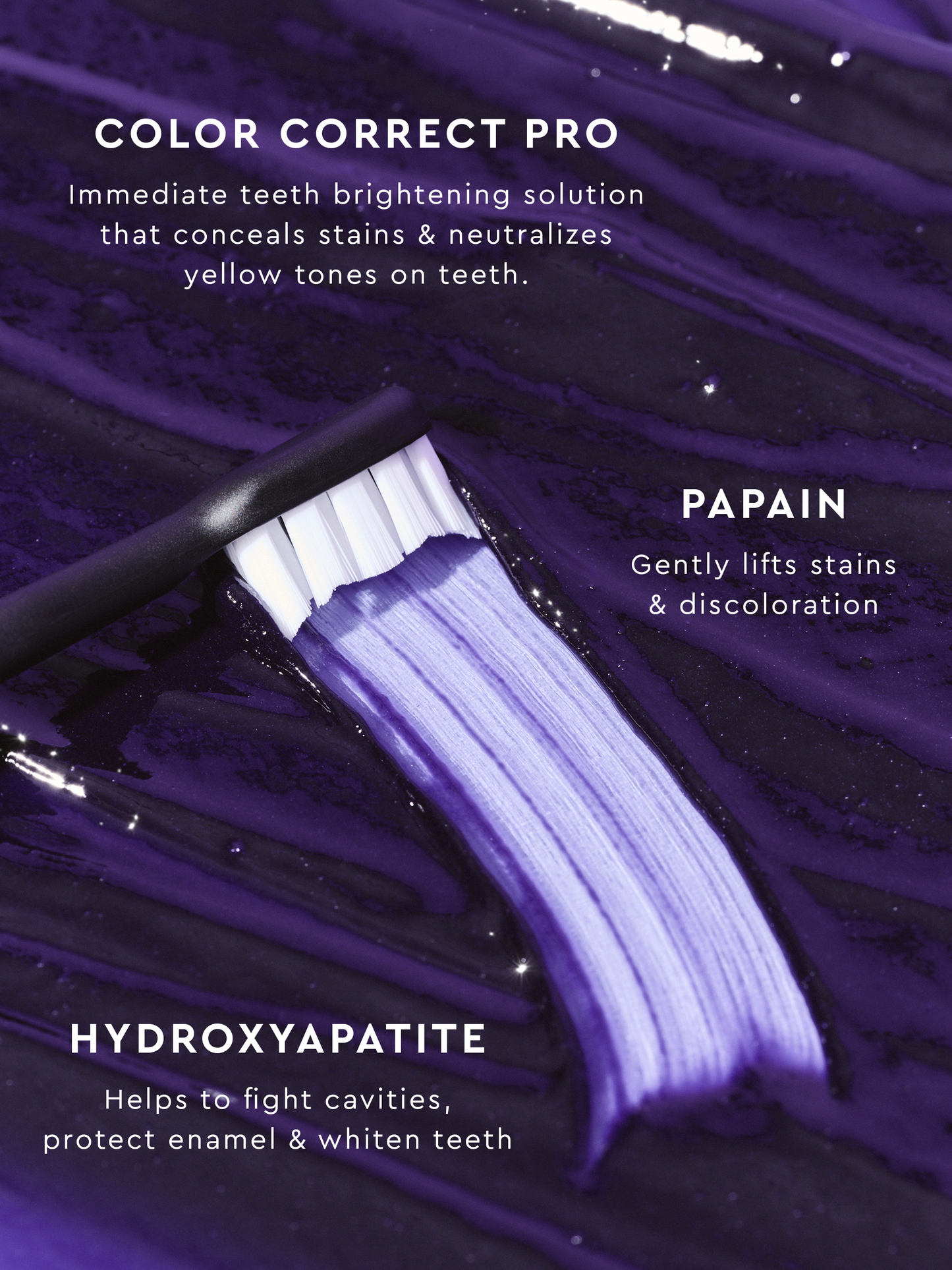 Purple Color Corrector Toothpaste